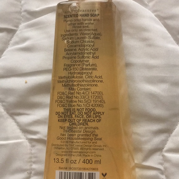 new mandarin spice scented hand soap - Picture 2 of 2